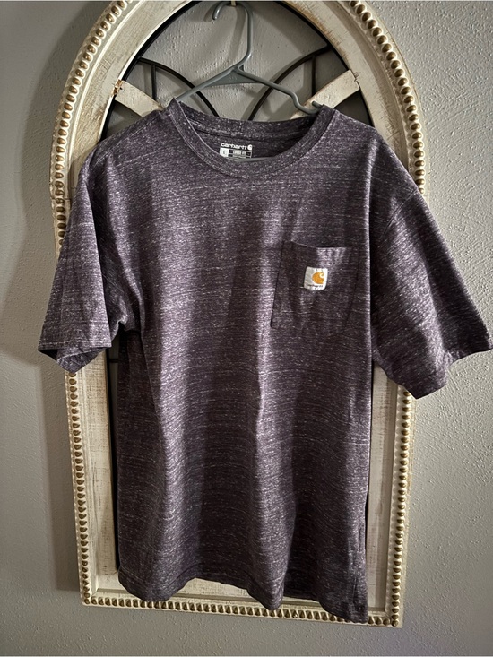 Carhartt Other - Carhartt Heather Charcoal Short-Sleeve Pocket Tee